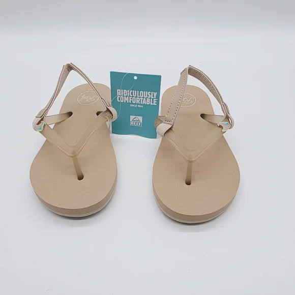 Reef Little Charming Oasis Sandals Toddler Girl Size 11‎ NEW - Picture 3 of 6
